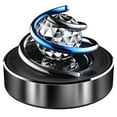 thumbnail image 1 of Solar Rotating Car Freshener Creative Car Aromatherapy Diffuser with Crystal Ball Car Interior Decoration Accessories, 1 of 6