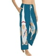 thumbnail image 6 of Salouo Nurse Doctor Gnomes Print Women's Pajama Pants Casual Loose Sweatpants PJs Flowy Pants Drawstring Palazzo for Women Wide Leg Pants Lounge Pajama -Large, 6 of 8