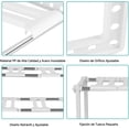 thumbnail image 4 of Estante de Almacenamiento Debajo del Fregadero de Cocina - Organizador Bajo Fregadero, Estante de Gabinete para Baño Cocina, Ajustable y Ampliable, 2 Niveles con 10 Paneles Removibles (Blanco), 4 of 4