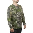 thumbnail image 3 of Mossy Oak Mountain Country Men's Long Sleeve Scent Control Hunting Camouflage Tee Shirt, 3 of 5