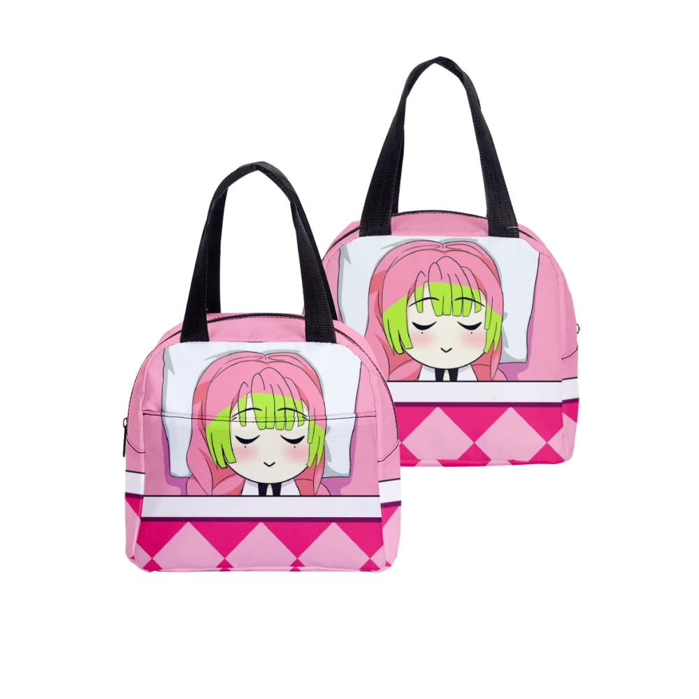Anime Demon Slayer Kimetsu No Yaiba Custom Lunch Bag Women Thermal