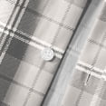 thumbnail image 4 of Admvng Mens Long Sleeve Button Down Collar Long Sleeve Business Casual Plaid Shirts, 4 of 5
