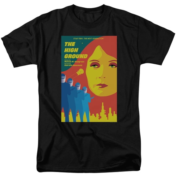 Star Trek Tng Season 3 Episode 12 Adult 18/1 T-Shirt Black