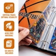 thumbnail image 3 of HBK Basketball Card Binder 900 Pockets, Waterproof Trading Card Holder with Sleeves, 9 Pocket Sports Card Album with Zipper for Collectors Boys, 3 of 8