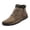 Khaki, variant on Men's Retro Shoes La𝖼e Up Flat Shoes Ankle Chukka B𝗈𝗈𝑡𝑠 Casual Lightweight Sneakers Breathable Driving Shoes for Work Daily Outdoors Walking Travel, Spring And Autumn