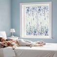 thumbnail image 4 of Blue Eucalyptus Window Privacy Film, Botanical Plant Rustic Branch Floral Static Cling UV Sun Blocking Tint Film Heat Control Windows Films for Bedroom Bathroom, Window Stickers 17.7"x39.3", 4 of 8