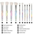 thumbnail image 3 of Makeup Brushes Synthetic Concealers Foundation Powder Eye Shadows Makeup Brushes Oval Makeup Brushes Travel Hair Brush Doll Beauty Makeup Makeup Puff Eco Makeup Brushes Vegan Makeup Brushes, 3 of 4