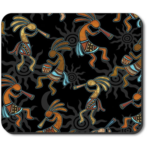 Art Plates brand Mouse Pad - Hukusai: Peonies & Butterfly