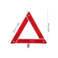 thumbnail image 2 of RENACLIPY 2pcs Triangular Warning Frame Red Emergency Light for Car Roadside Safety, 2 of 8