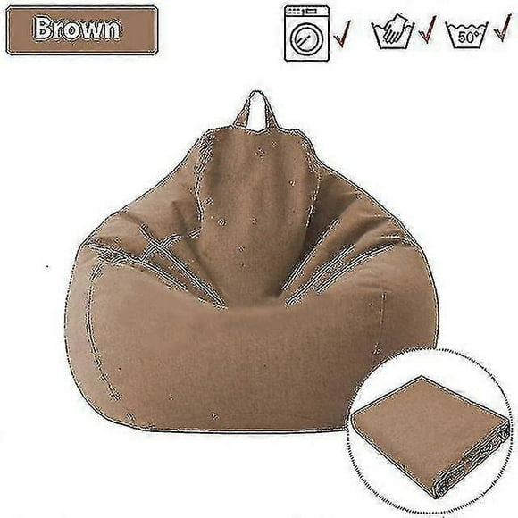 Lazy Beanbag Sofas Cover Without Filler Lounger Seat Bean Bag Puff Asiento Couch Tatami Chairs Covers