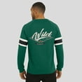 thumbnail image 5 of Men's Darius Rucker Collection by Fanatics Green Minnesota Wild Waffle-Knit Raglan Long Sleeve Henley T-Shirt, 5 of 6