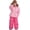 Coral Hearts, variant on Girls' Ski Jacket and Snowbib Snowsuit Set