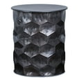 thumbnail image 2 of WyndenHall  Kacey Industrial 17 inch Wide Metal Storage Accent Side Table, Fully Assembled Bronze, 2 of 5