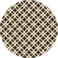 thumbnail image 1 of Ahgly Company Machine Washable Indoor Round Transitional Golden Blonde Gold Area Rugs, 8' Round, 1 of 7