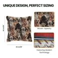 thumbnail image 4 of Signare Tapestry Labrador Brown Pillowcase/ Cushion Cover 18 x 18 inch, 4 of 5