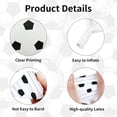 thumbnail image 4 of Yanonmyfd 60 Pcs Football Balloons, Football Balloon for Boys, 12 Inch Soccer Latex Balloons Pattern Helium for Kids Boys Birthday Sports Themed Party Decorations World Cup Theme Party Supplies, 4 of 37