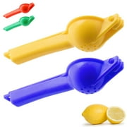 2Pc LEMON LIME SQUEEZER JUICER SOLID PLASTIC JUICER MANUAL HAND PRESS FRUIT 8"