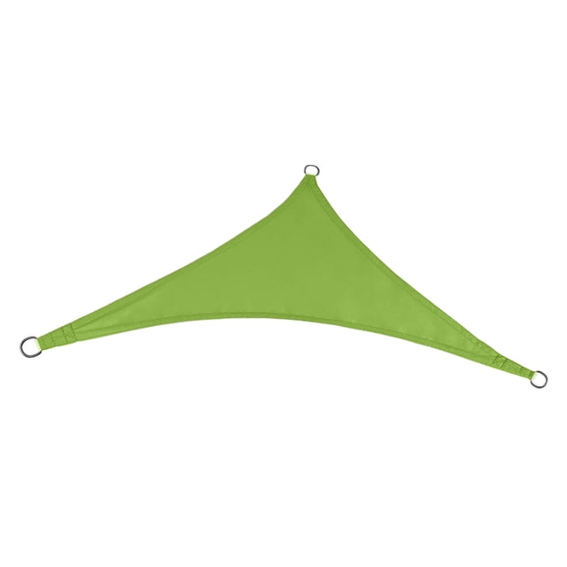 Sun Shade Triangle Sun Shade 95% Block Canopy for Patio Backyard Garden Outdoor Activities with Fixing Kit