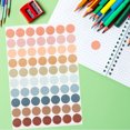 thumbnail image 2 of Miangastore Color Circle Stickers Self Adhesive Paper 20Pcs 0.75X0.75X0.04In, 2 of 8