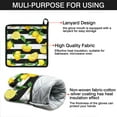 thumbnail image 7 of Lemon Kitchen Oven Mitt and Pot Holder Sets 2 Pcs for Baking, Cooking and Grilling, Heat Resistant Up To 392 °F, 7 of 7