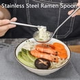 thumbnail image 4 of EcoNesxp Deep Spoon 7" Stainless Steel Mini Spoon Large Table Spoon 18/8", 4 of 5