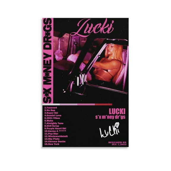 Lucki Poster Music Album