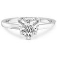 thumbnail image 3 of 5 Carat IGI Certified Heart Shape Lab Grown Diamond Engagement Ring | 14K White Gold |Mystic Secret Halo Diamond Ring | FG-VS1-VS2 Quality Friendly Diamonds, 3 of 4