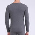 thumbnail image 3 of uublik Thermals for Men Long Sleeve T Shirt Casual Basic Shirts Stretch Crew Neck Undershirts, Gray, 3 of 4