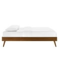 thumbnail image 6 of Modway Margo Full MDF Wood and Rubberwood Platform Bed Frame in Walnut, 6 of 7