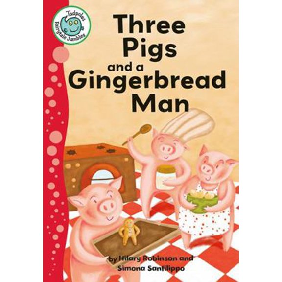 Pre-Owned Three Pigs and a Gingerbread Man (Paperback) 0778780376 9780778780373