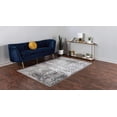 thumbnail image 2 of Unique Loom 3141433 8 x 11 ft. Larvotto Sofia Rectangular Rug, Gray, 2 of 2