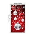 thumbnail image 3 of Christmas Decorations Merry Christmas Door Cover, Xmas Background Banner Xmas Door Hanging Covers Photo Props for Winter Party Decorations Supplies, 35x71in, 3 of 8