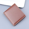 thumbnail image 2 of Fashion Men ID Short Wallet Solid Color Bag Oepn Purse Multiple Card Slots Clutch Bag, 2 of 6