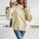 thumbnail image 5 of Chaqueta deportiva,Sudadera con capucha para mujer, jersey de manga larga, mezcla de poliéster suave, corte holgado para uso informal, sopatenor, 5 of 9