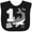 AB-Black, variant on Inktastic 1st Birthday Shark with Cake Boys or Girls Baby Bib