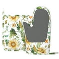 thumbnail image 3 of Disketp Watercolor Bright Sunflowers Oven Mitts And Potholders Bbq Gloves-Oven Mitts And Pot Holders With Recycled Infill Silicone Non-Slip Cooking Gloves For Cooking Baking Grilling, 3 of 9