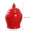 thumbnail image 3 of Miangastore Household Tea Leaf Storage Can Canister Ceramic Storage Jar Tea Canister Storage, 3 of 9