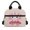 Pink Axolotl Mushroom Print, variant on HUIACONG Aluminum Film Material Lunch Bag with Frog Mushroom Design, Reusable Insulated Lunch Tote for Daily School and Office Use