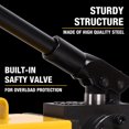 thumbnail image 6 of LCyindu 2500cc 10000Psi  Hydraulic Hand Pump with Pressure Guage Double Acting, Hydraulic Lifting Pump for Hydraulic Tools, 6 of 7