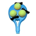 thumbnail image 3 of Entrenador de tenis, base de entrenamiento de tenis, práctica profesional de tenis reboteador de tenis para amantes del tenis, adultos, niños, deporte con 3 bolas, 3 of 8