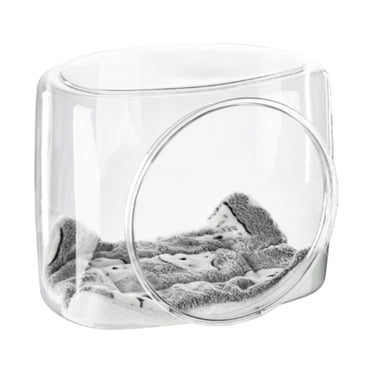 Bunblic Space Capsule Cat Bed Cat Nest Stable Pet Supplies Cat Furniture Pet Bed for Indoor Cat Cat Bed for Cats Rabbits Kitten Kitty