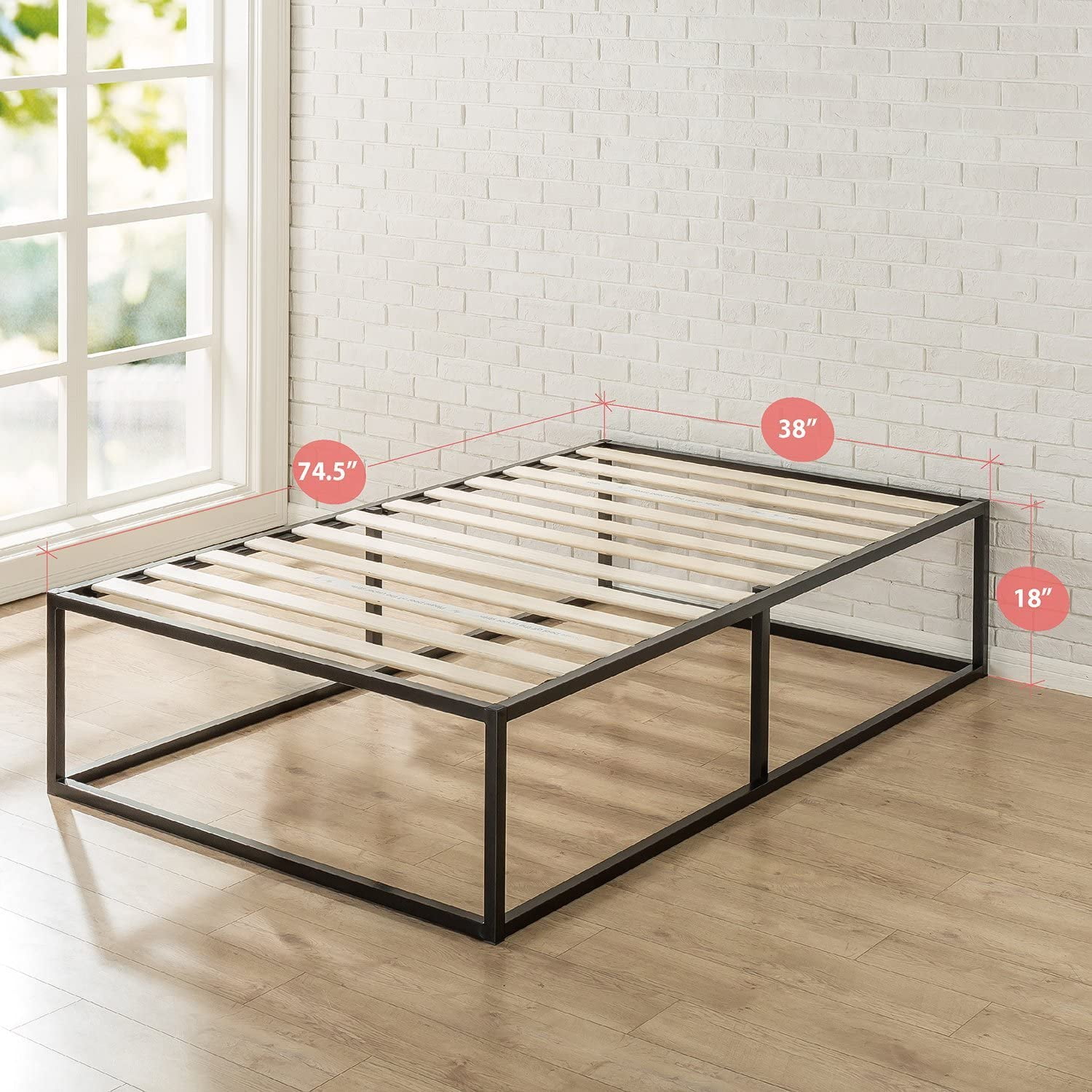 Zinus Joseph Modern Studio 18 Inch Platforma Bed Frame ...