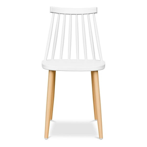 Modholic Spindle Dining Chair, White