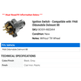 thumbnail image 2 of Ignition Switch - Compatible with 1968 Oldsmobile Delmont 88, 2 of 2