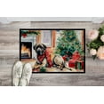 thumbnail image 3 of Carolines Treasures DAC2703JMAT 0.15 x 24 x 36 in. Mastiff Cozy Christmas Doormat, 3 of 6