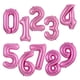 thumbnail image 1 of Tamaño gigante 40 y 42 pulgadas Azul / Rosa Número grande Globos de aluminio 0-9 Cumpleaños Boda Compromiso Fiesta Decoración Globos Niños Suministros de bolas Tan Jianjun  unisex, 1 of 2