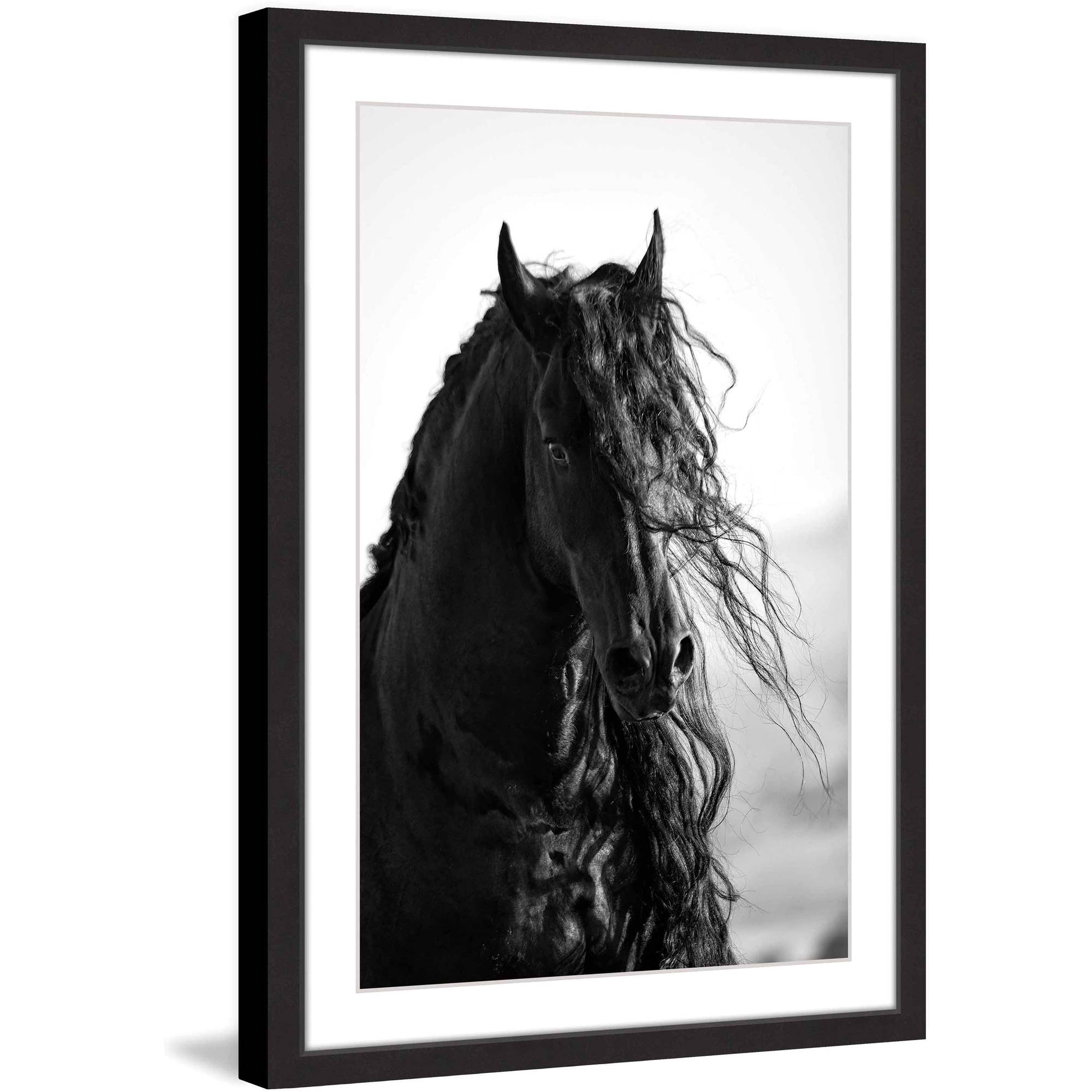 "Dragon Horse" Framed Painting Print