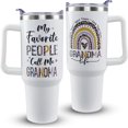 thumbnail image 1 of Regalos para abuelas, vaso de 40 oz con asa, taza para abuela, regalo para abuela, regalo de cumpleaños, bisabuela, la mejor abuela de la historia, regalo de Navidad para abuela., 1 of 6