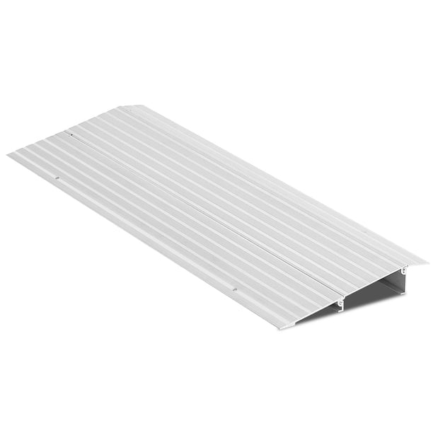 Portable 2in rise threshold ramps para doorways - 700 lbs capacity adjustable aluminum entry ramp para wheelchairs, scooters, walkers, y power sillas