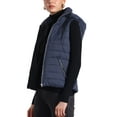 thumbnail image 4 of Chaleco sin mangas acolchado para mujer Inspire Chic, otoño invierno, 4 of 6